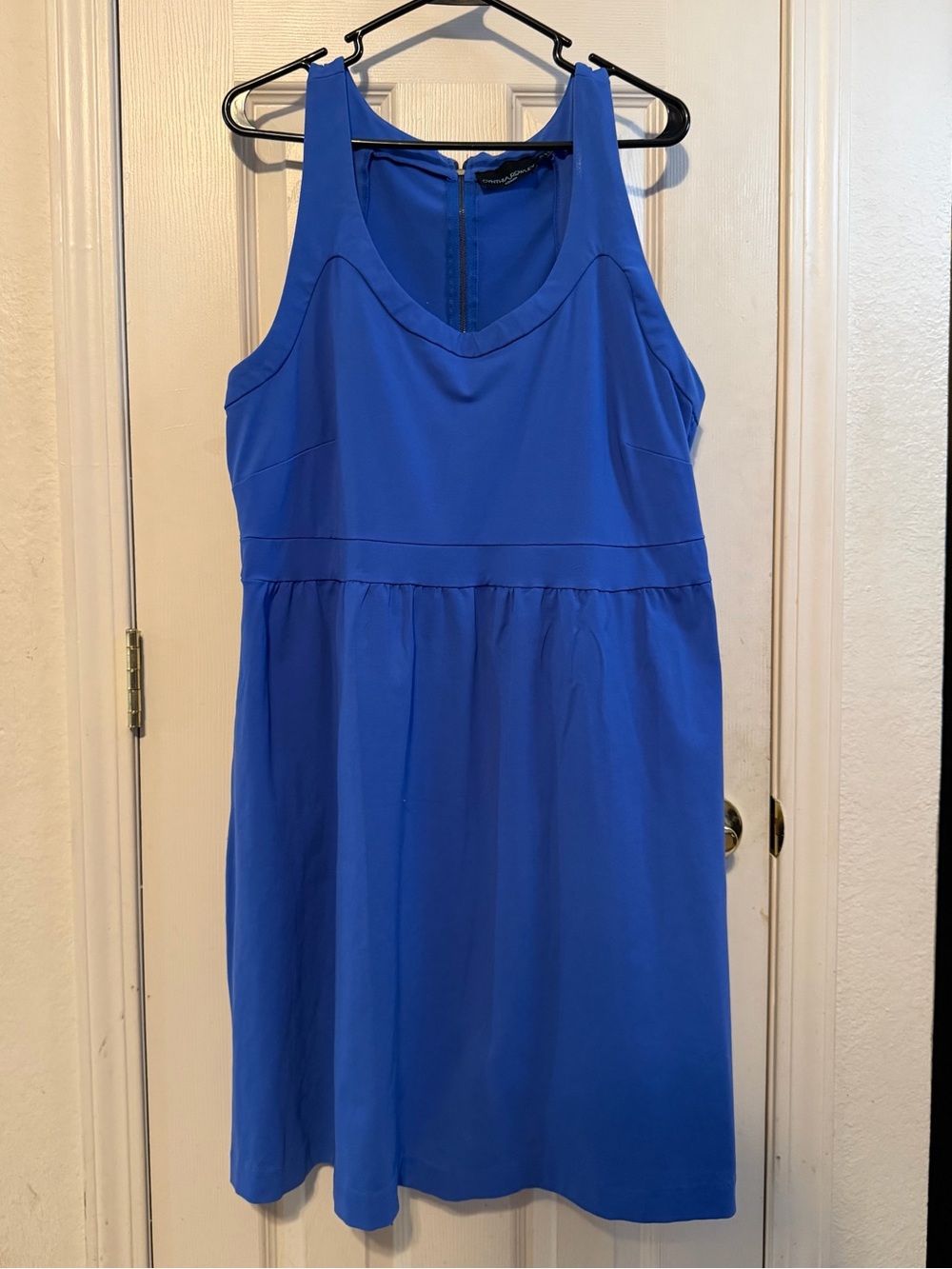 Cynthia Rowley Royal Blue Sleeveless A-Line Dress